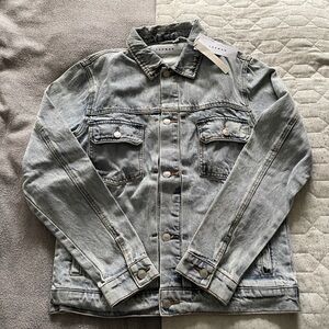Topman Type 2 Denim Jacket Light Blue Size Small
